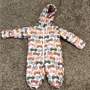 First Impressions Multicolor Butterfly Footie